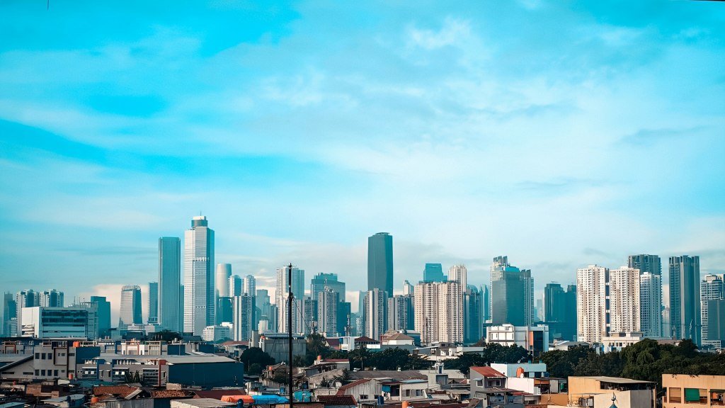 Tall towers of the Jakarta skyline